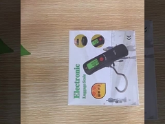 Display LED WH-A12 Saco de viagem de cinto Balanças penduradas 50kg para suporte OEM personalizado