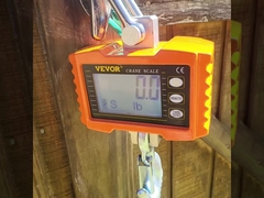 Balança de Guindaste em Aço Inoxidável à Prova D'água 500kg 1000kg 2000kg