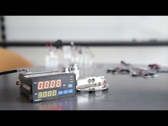 Indicador de pressão com saída analógica 0-10V, temperatura operacional 0-55 graus, com RS485, RS232 e display LED