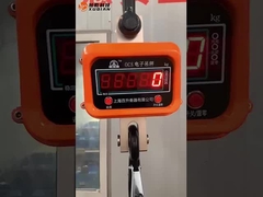 Indicador de pesagem Carga de prova 125% da capacidade Guindaste de controlo remoto eléctrico digital