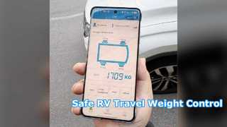 Caravan Weight Control Scale Portable RV Wheel Weighing